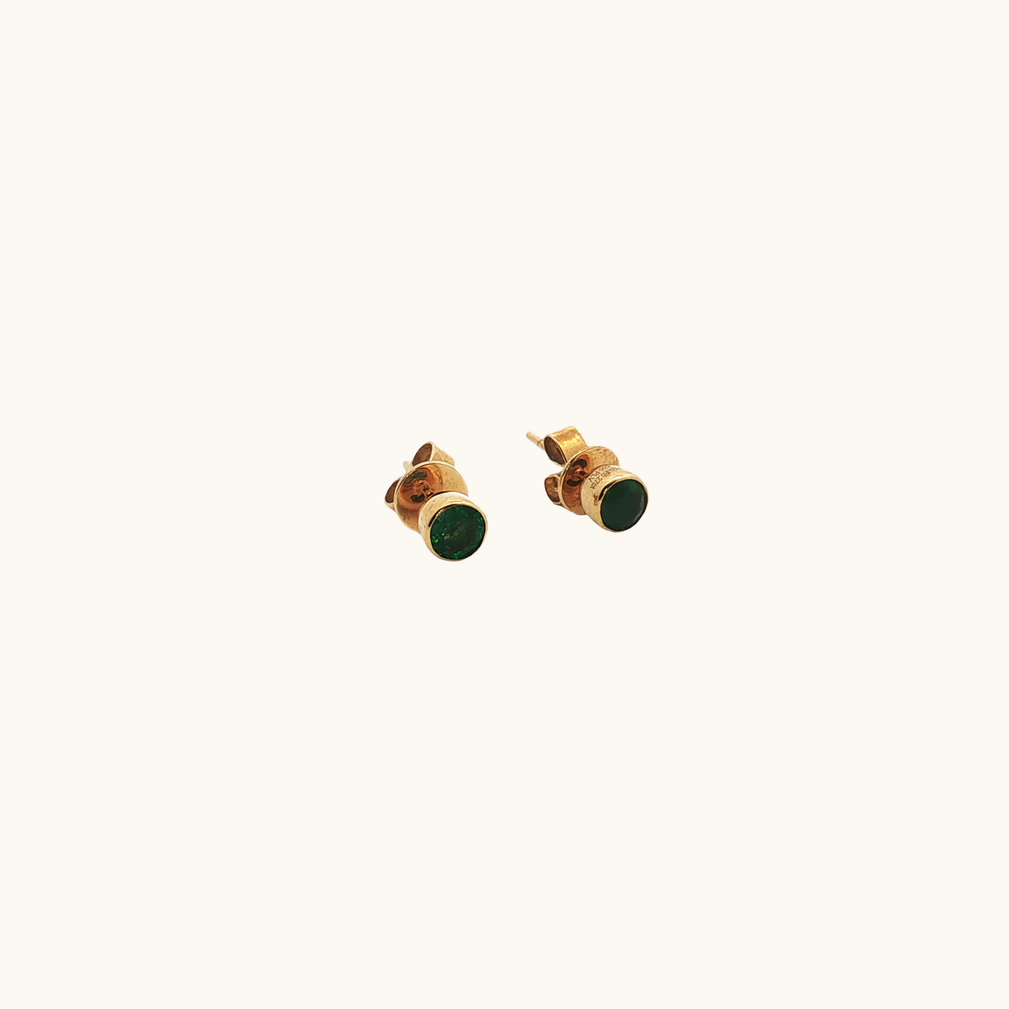 Emerald Stud Earrings