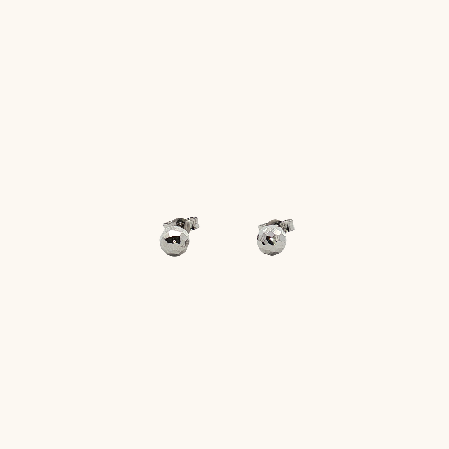 Plain Gold Stud Earrings