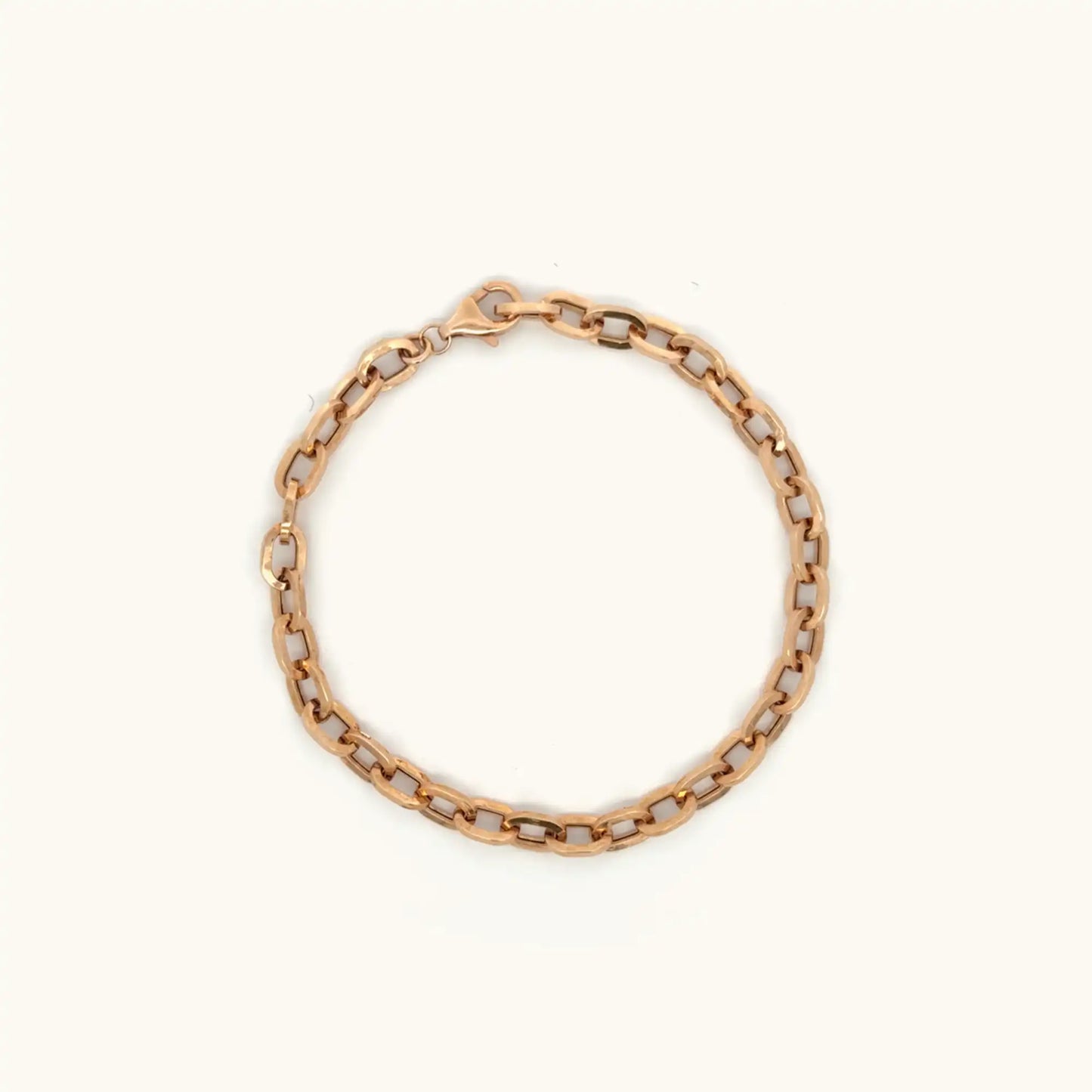 Bold Gold Chain Bracelet
