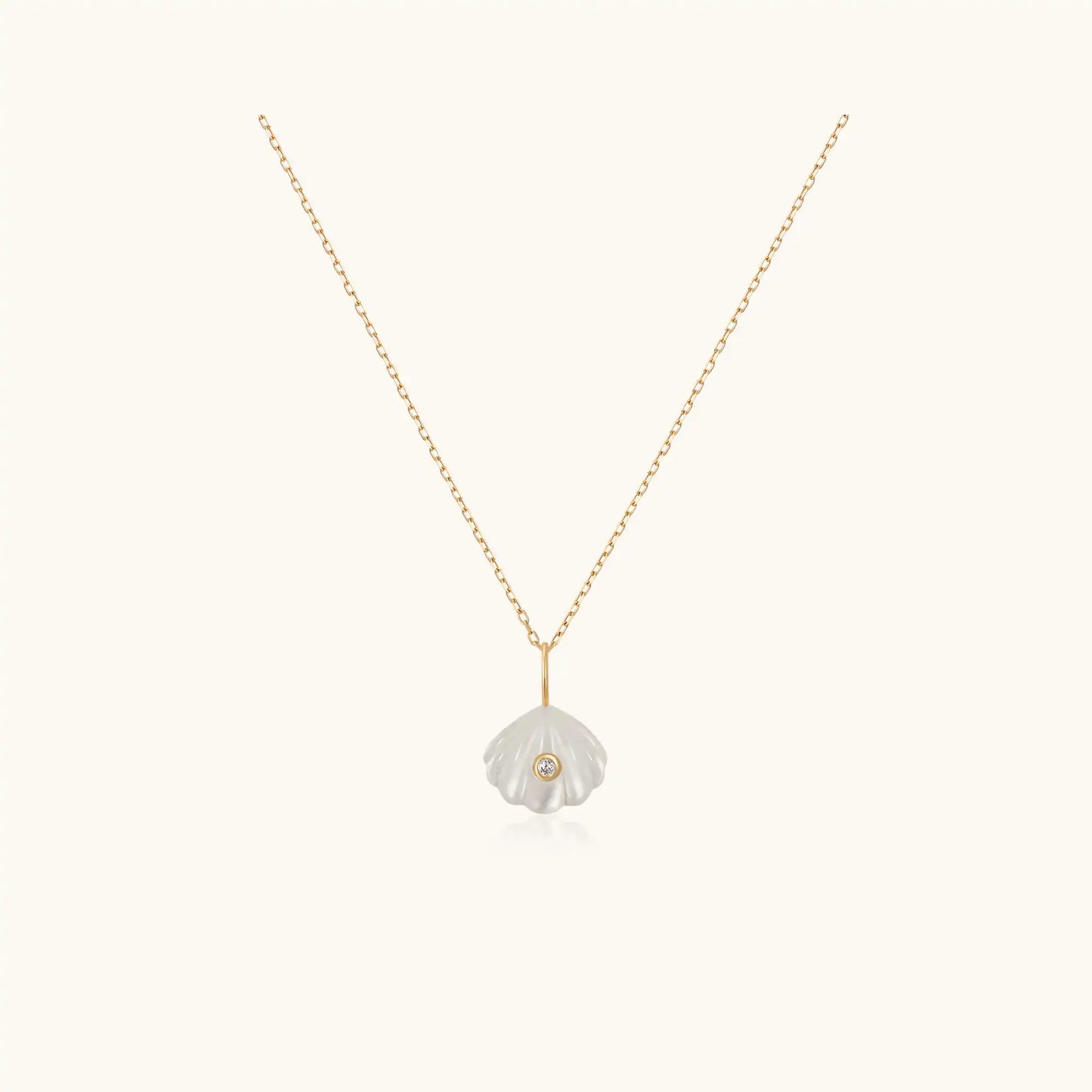 Petite MOP Seashell Necklace
