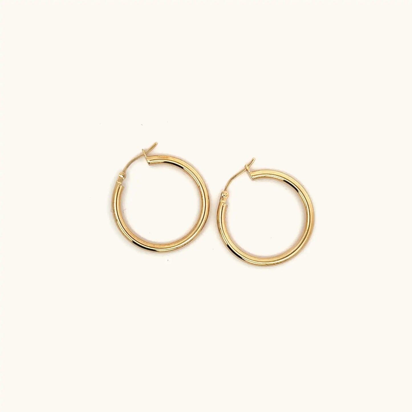 Gold Hoop Earrings