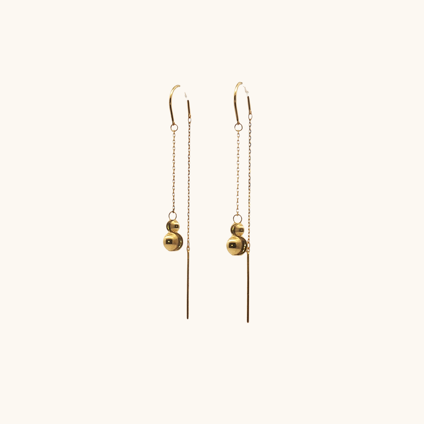 Gourd Chain Earrings