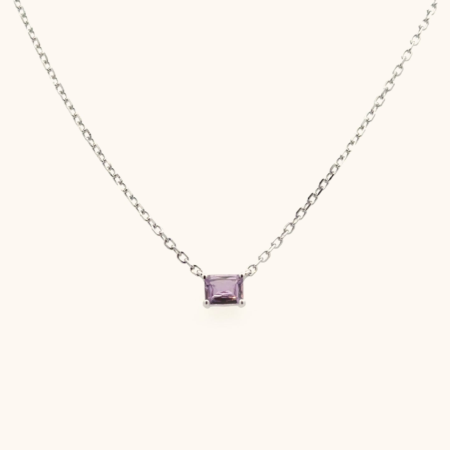 Birthday Colour Sapphire Necklace_JAN