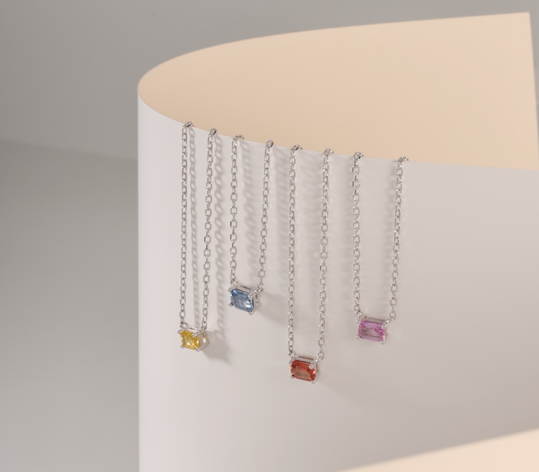 October Rose Necklace