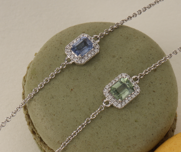 Sapp&Dia Halo Bracelet