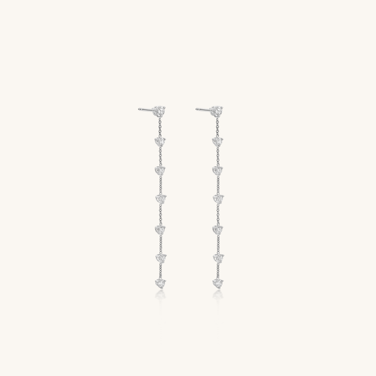 Diamond Drop Earrings
