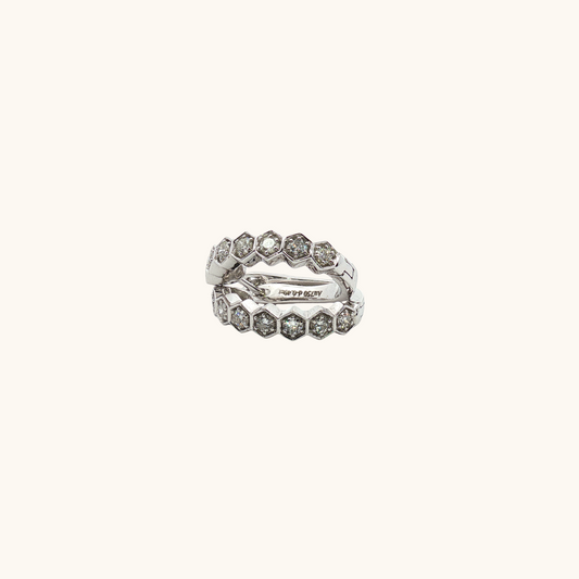Diamond Huggie Earrings