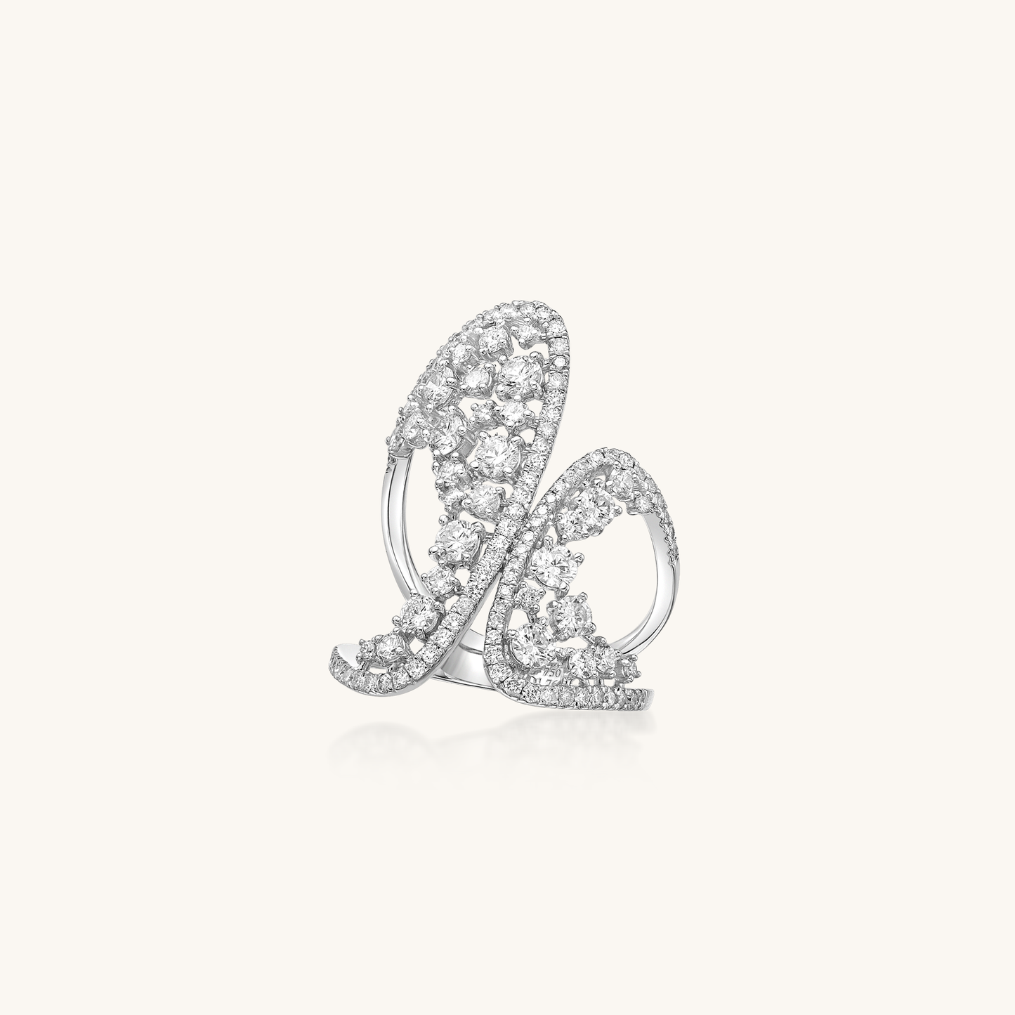 Blossom Cascade Diamond Ring