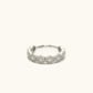 Radiant Round Diamond Cluster Band