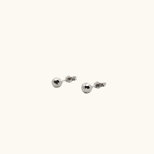 Plain Gold Stud Earrings