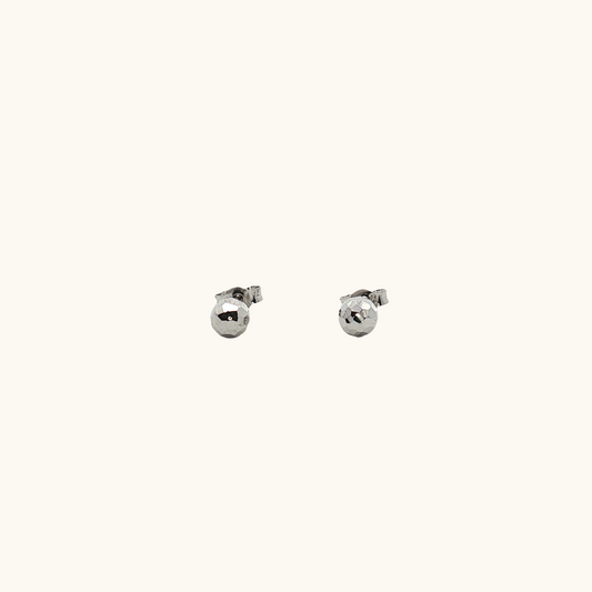 Plain Gold Stud Earrings