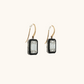 Emerald Illusion Diamond Earrings