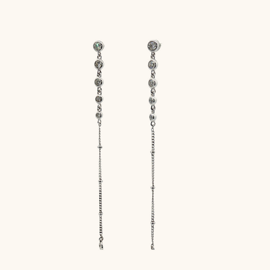 Diamond Drop Earrings