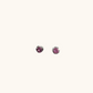 Pink Sapphire Stud Earrings