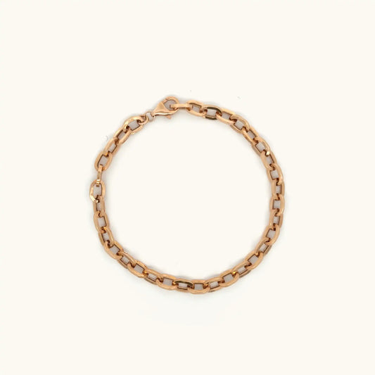 Bold Gold Chain Bracelet