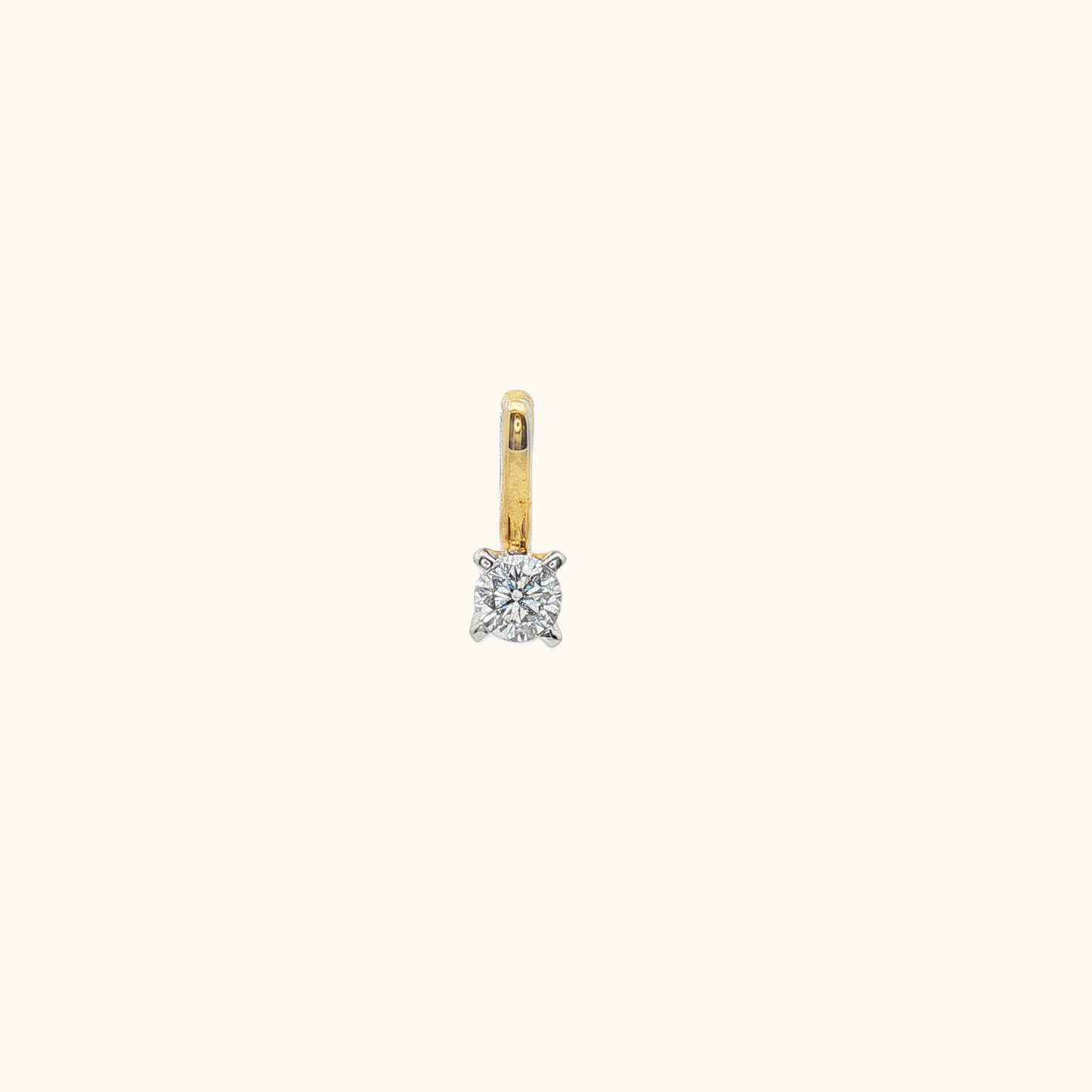 Yellow Gold Diamond Pendant