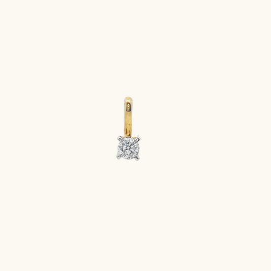 Yellow Gold Diamond Pendant
