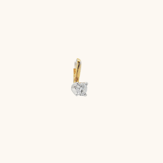 Yellow Gold Diamond Pendant