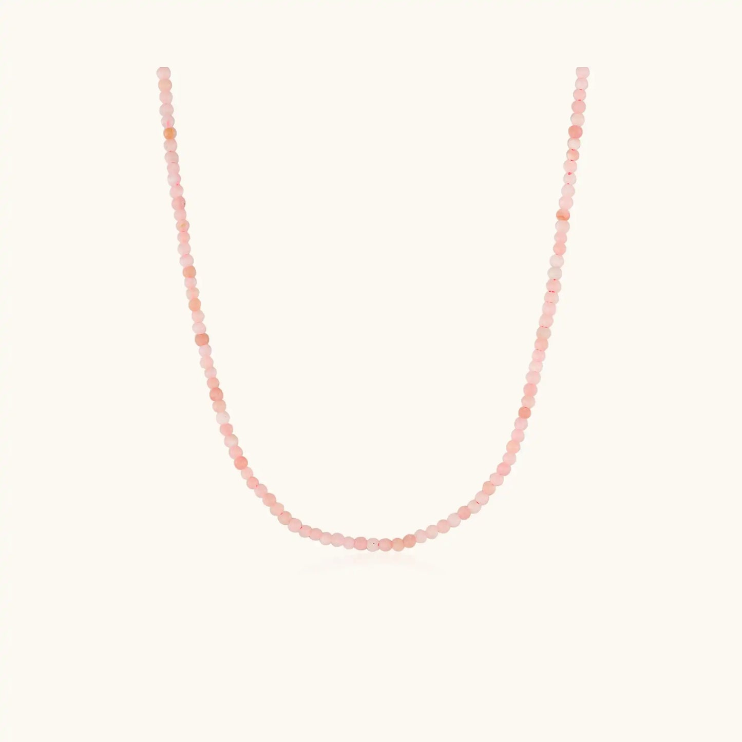 Petite Pink Opal Necklace