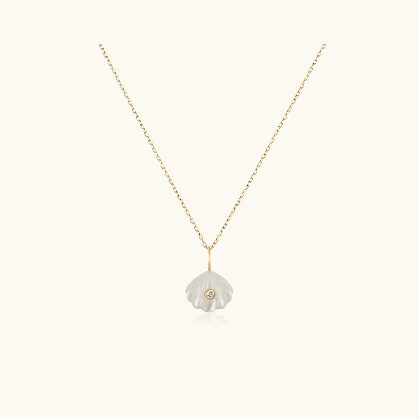 Petite MOP Seashell Necklace