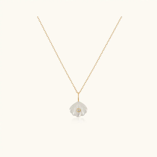 Petite MOP Seashell Necklace