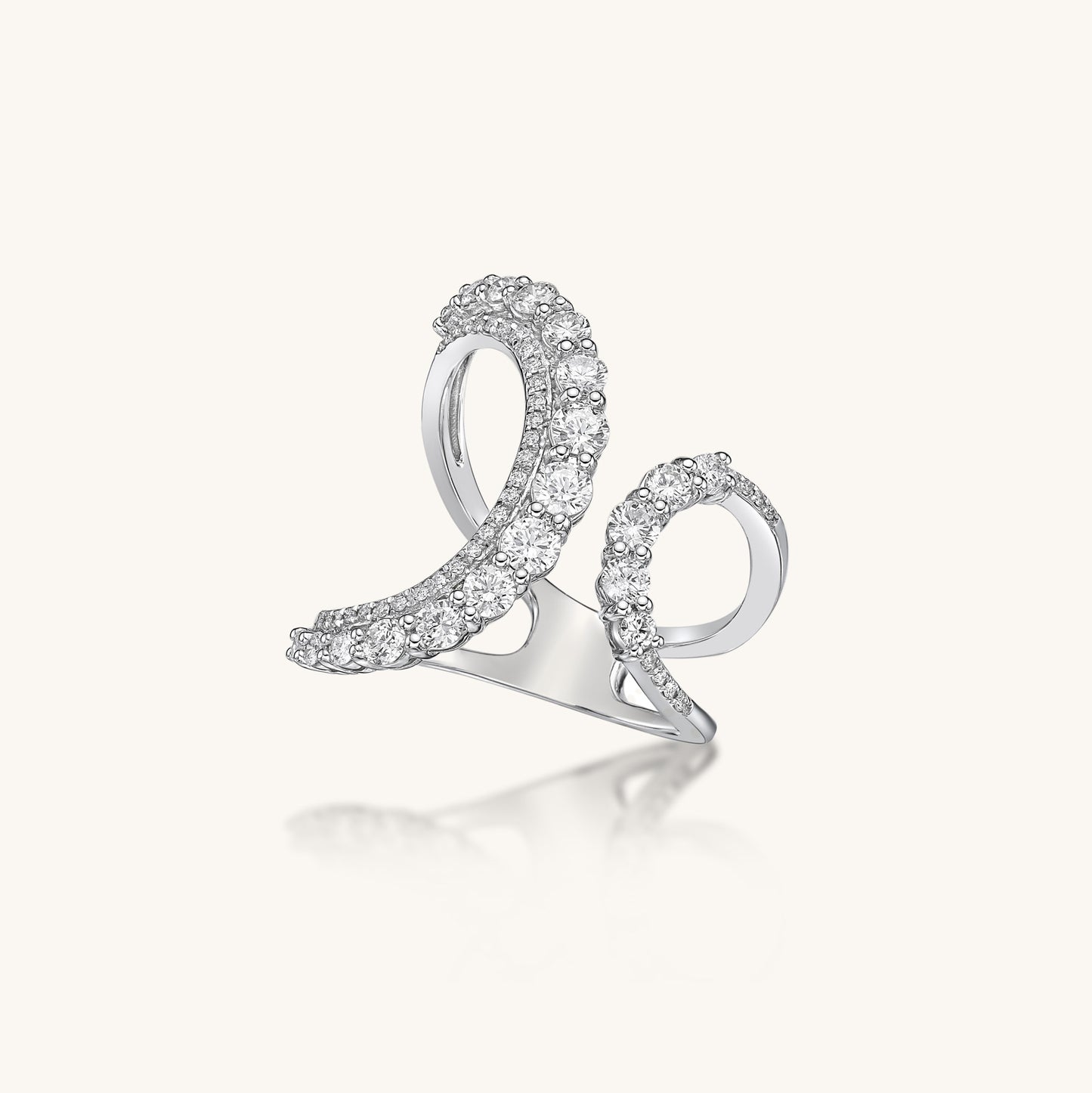 Lace Diamond Ring