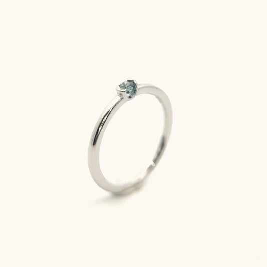 Radiant Hexagon Sapphire Classic Band Ring