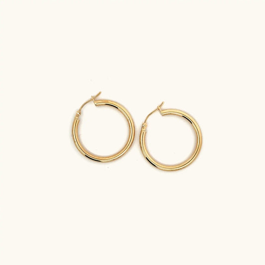Gold Hoop Earrings