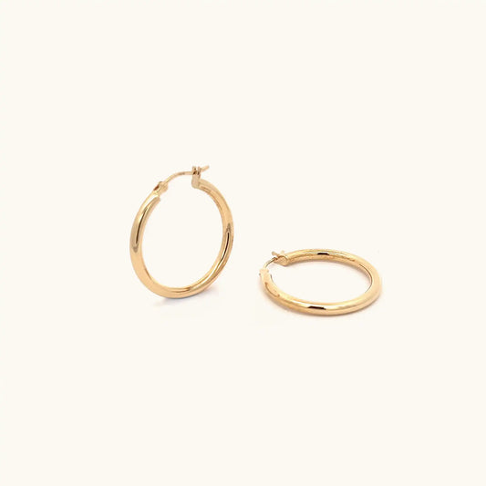 Gold Hoop Earrings