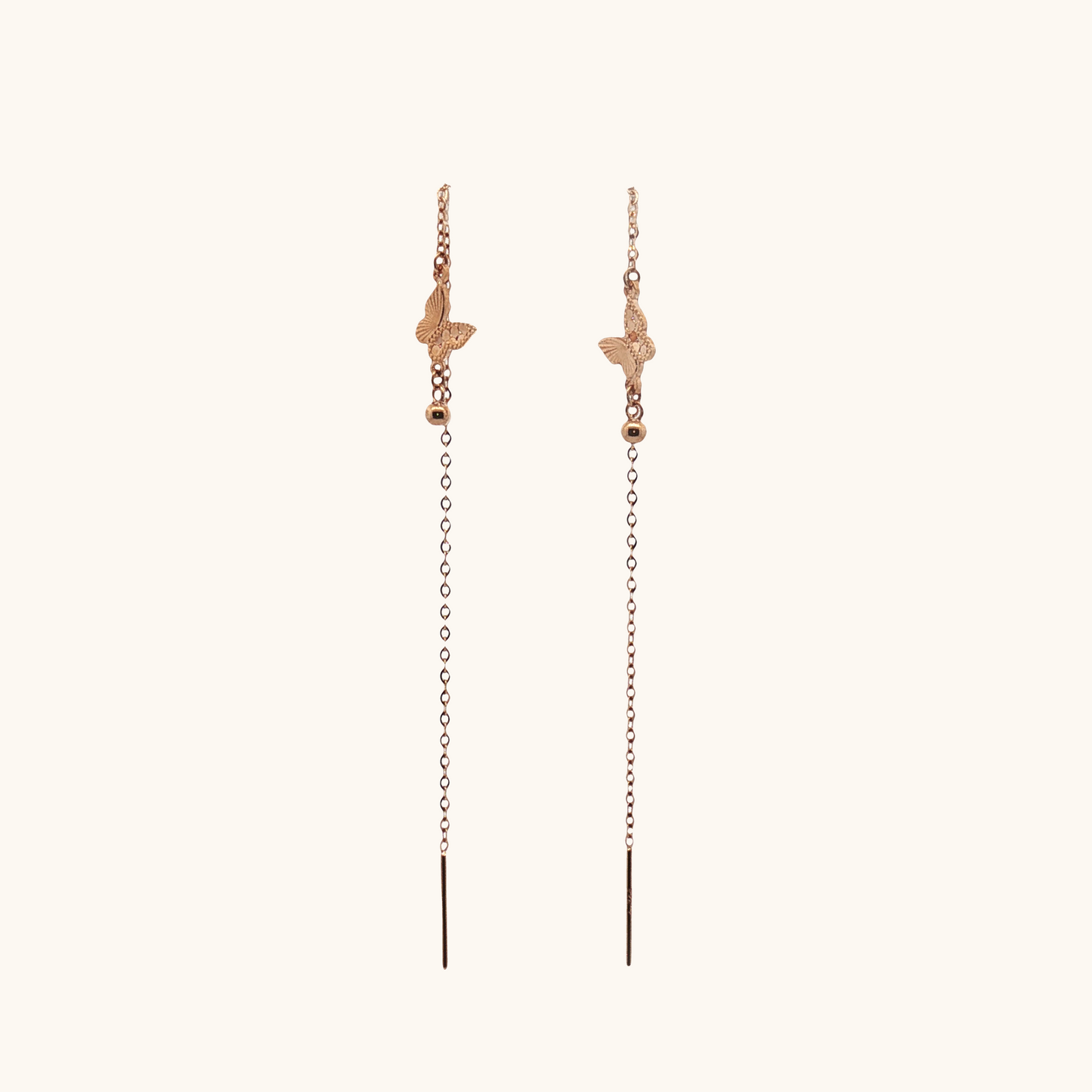 Butterfly Chain Earrings