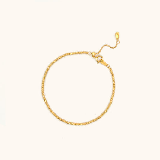 Mini Gold Beaded Bracelet