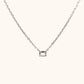 April White Sapphire Necklace