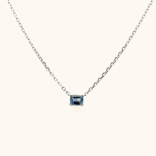 Birthstone Necklace  - December Tanzanite