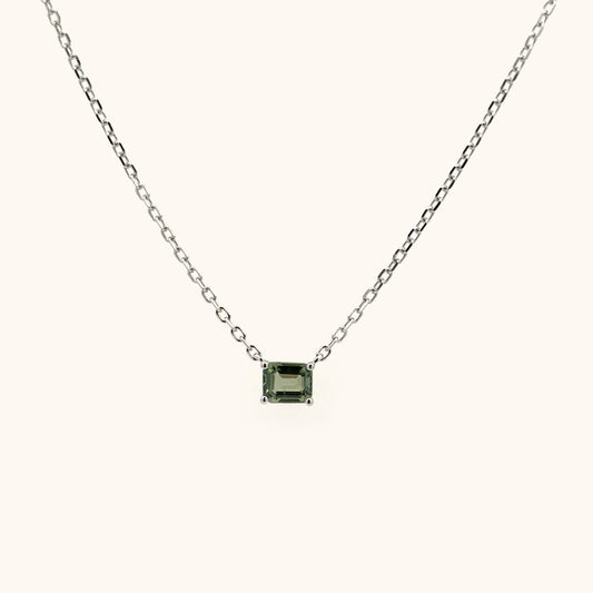 May Emerald Necklace