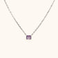 February Amethyst Necklace