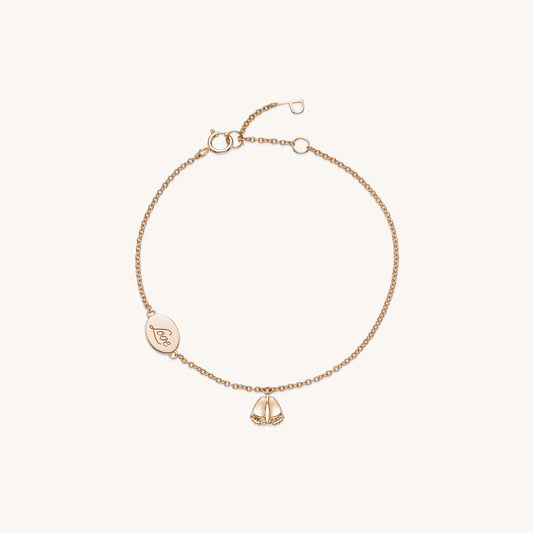 Little Footprint® Plate Bracelet