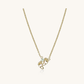 Mini Little Footprint Diamond Necklace