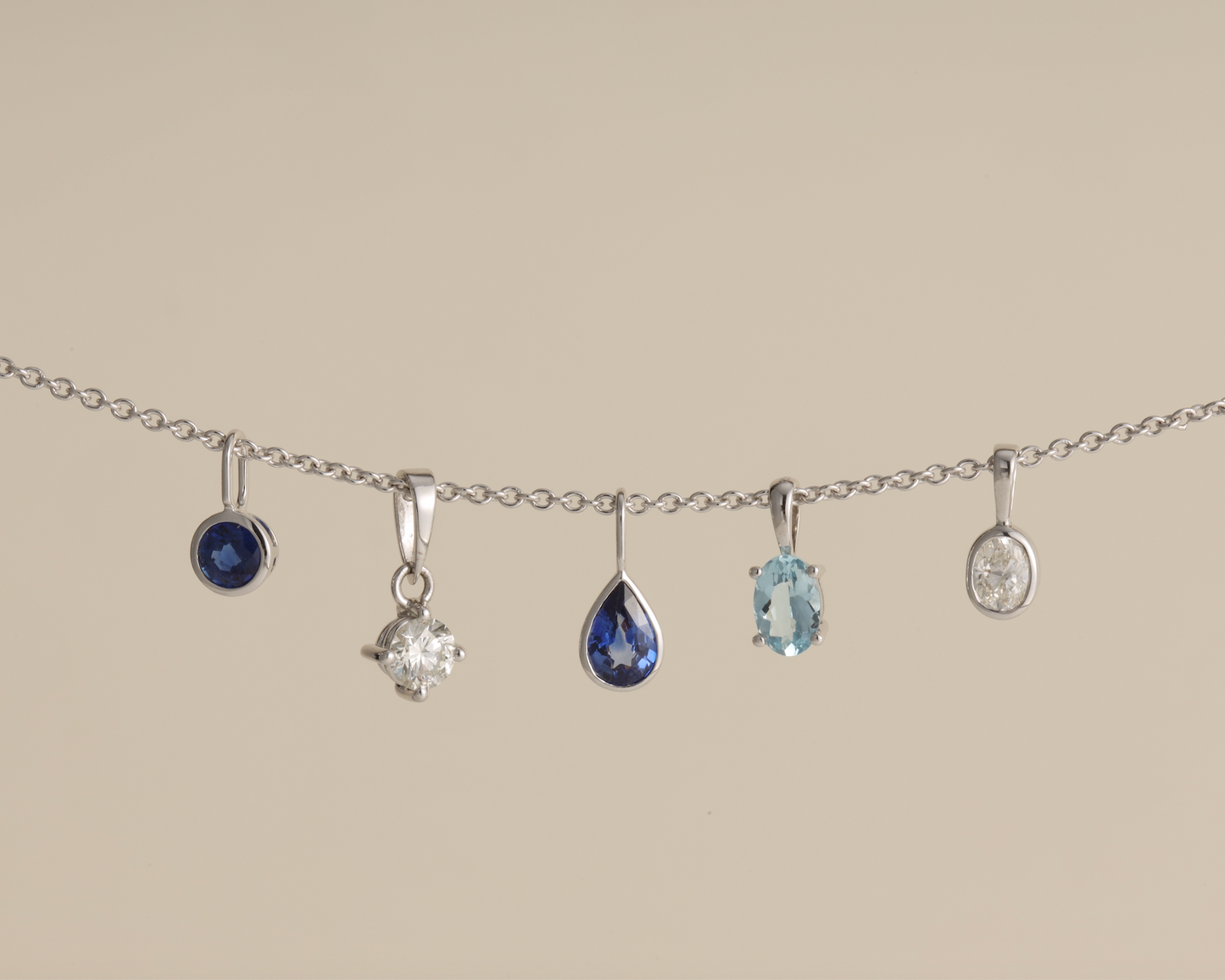 Blue Sapphire Pendant